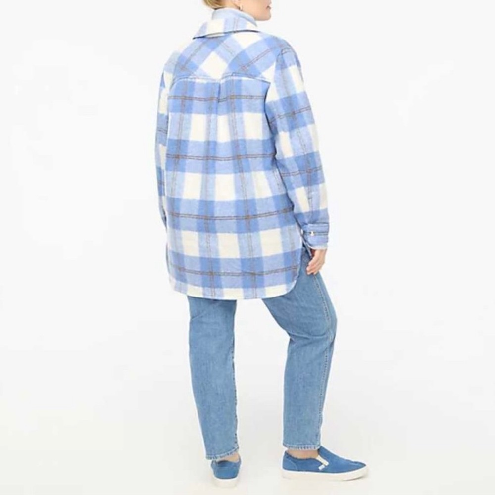 J CREW Longline Shirt Jacket - Picture 2 of 16
